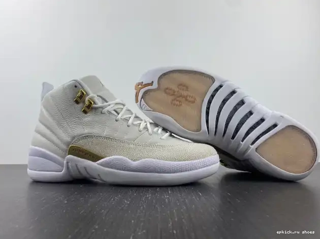Cheap White Jordan 12 OVO Retro 873864-102 0509